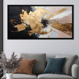 Auroral Brushstrokes Cascade - NicheCanvas