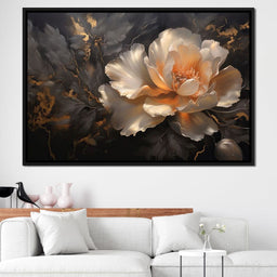 Ethereal Bloom in Twilight - NicheCanvas