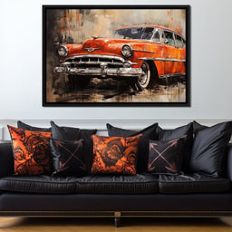 Car Collection 12 - Rider Art - NicheCanvas