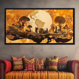 African Landscape - Sakeem Gibbs - NicheCanvas