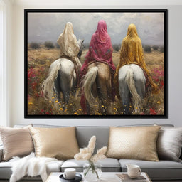 Womens Horse Riding - NicheCanvas