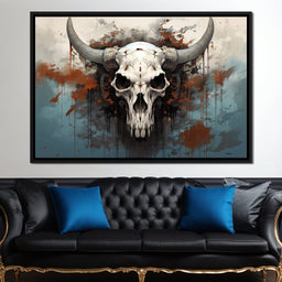 Eternal Symmetry of the Buffalo - Raven Blackwood - NicheCanvas