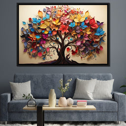 Four Seasons of the Tree of Life - NicheCanvas