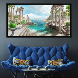 Ancient Greek Ruins - NicheCanvas