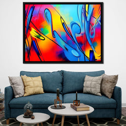 Colorful Contemporary Art 030 - Johanjjf - NicheCanvas