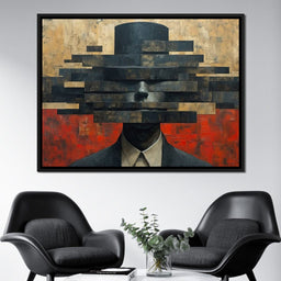 Fragmented Perception Portrait - NicheCanvas