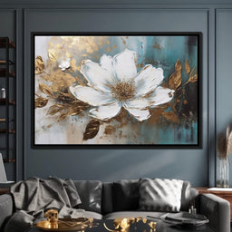 Elegant Flower Bloom 02 - Tanni Cylon - NicheCanvas