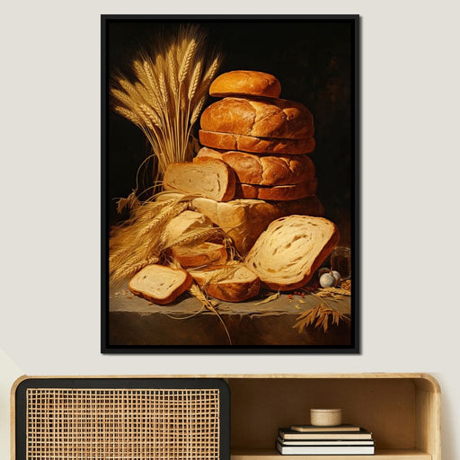 Feast of Wood and Bread Canvas Print