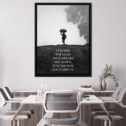 Carry The Load Wisely - ABConcepts - NicheCanvas