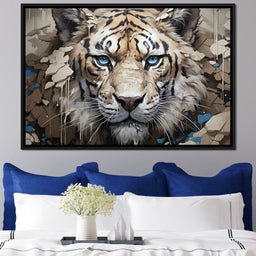 White Tiger | NicheCanvas