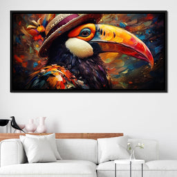 Tucan Tourist - NicheCanvas