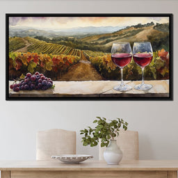 Vineyard Serenity - NicheCanvas