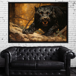 Forest Panther - NicheCanvas