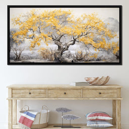 Golden Leafy Legends - NicheCanvas