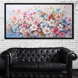 Serene Pastoral Petal Harmony - NicheCanvas