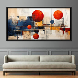 Golden Royal Geometric Harmony 09 - Wildrose Creations - NicheCanvas