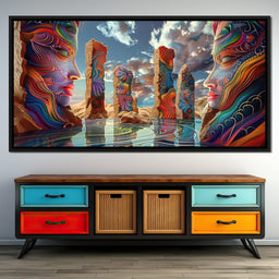 The Guardians of Psychedelia - Tooples Art - NicheCanvas