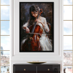 Violin Strings Serenade - NicheCanvas