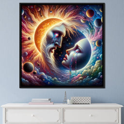 Sol and Lunas Farewell - TooplesArt - NicheCanvas