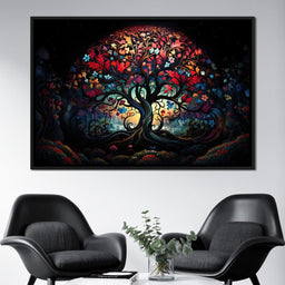 Four Seasons of the Tree of Love - NicheCanvas
