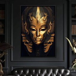 Radiant Ruler of Ancient Egypt - NicheCanvas