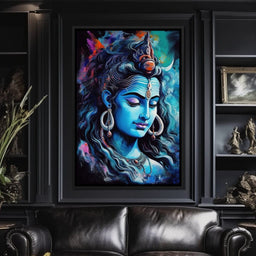 Lord Shiva's Contemplation - NicheCanvas