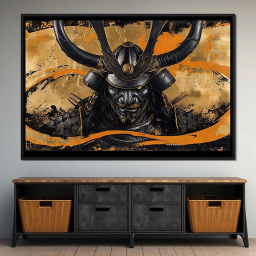 Golden Samurai Sovereign Canvas Print
