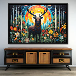 Enchanted Forest Sentinel - NicheCanvas