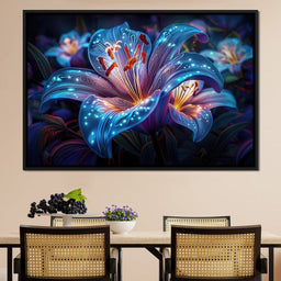 The Radiant Lilyx - Tooples Art - NicheCanvas