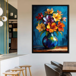 Vibrant Petal Symphony - NicheCanvas