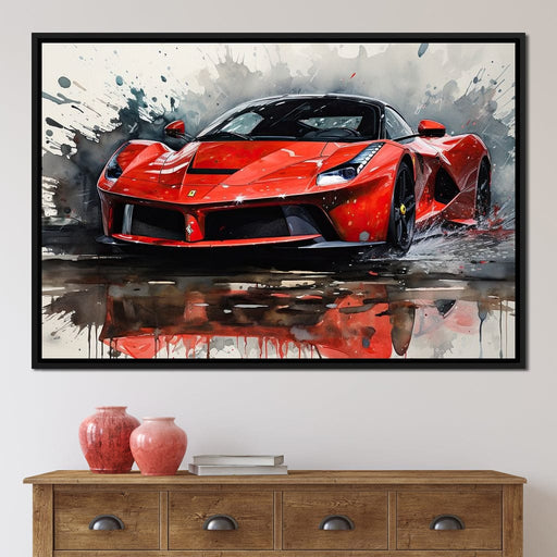 Car Collection 21 - Rider Art Canvas Print