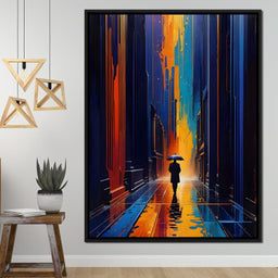 Streets of Loneliness - Johanjff - NicheCanvas