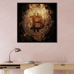 Crypto Art Bitcoin 08 - Cameron Gray - NicheCanvas
