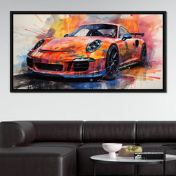 Car Collection 02 - Rider Art - NicheCanvas