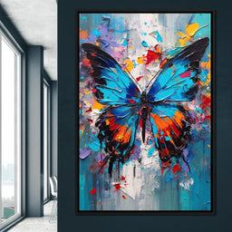 Colorburst Butterflies - NicheCanvas