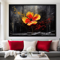 Amber Ignite in Nocturne - NicheCanvas