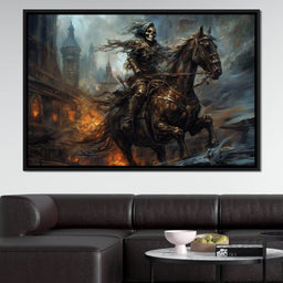 Skeleton Knight - Raven Blackwood - NicheCanvas