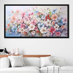 Serene Pastoral Petal Harmony - NicheCanvas