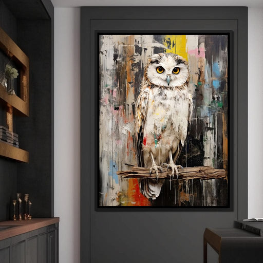 Owls Mystic Gaze Canvas Print