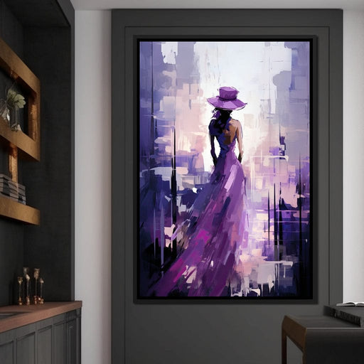Amethyst Twilight Mystique Canvas Print
