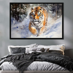 Winter Majesty in Stride - NicheCanvas