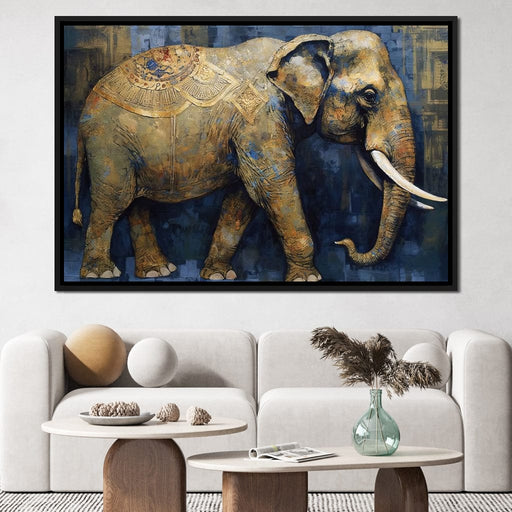 Gilded Elephant Canvas Print