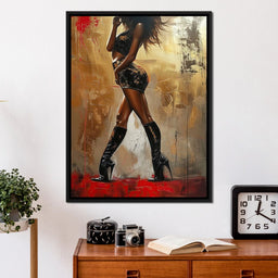 Alluring Legs In Motion - NicheCanvas