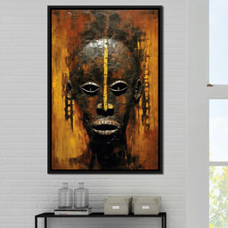 Tribal Mask 16 - Sakeem Gibbs - NicheCanvas