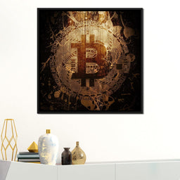Crypto Art Bitcoin 08 - Cameron Gray - NicheCanvas