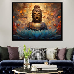 Buddha's Radiant Harmony - NicheCanvas