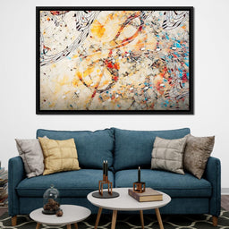 Colorful Music Notes - NicheCanvas