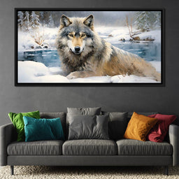 Winters Majestic Guardian - NicheCanvas
