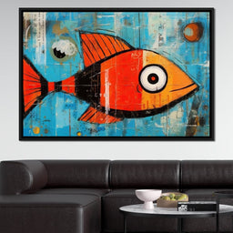 Red Fish - NicheCanvas