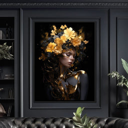 Floral Elegance Crown - NicheCanvas